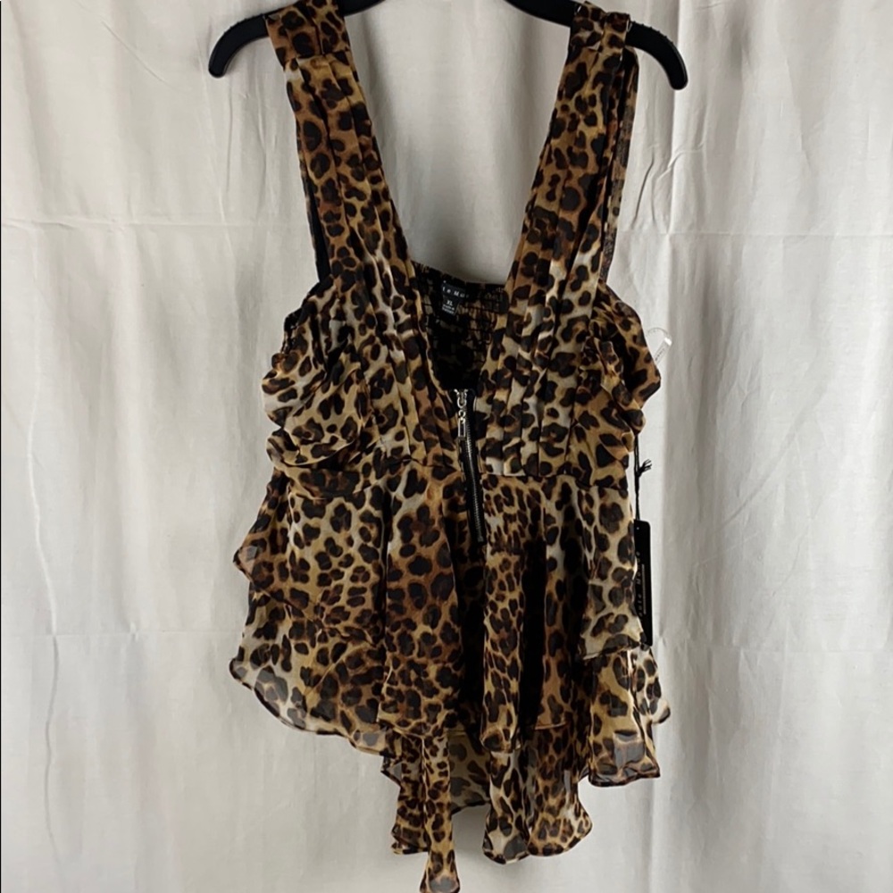 🔥 Leopard Print Blouse